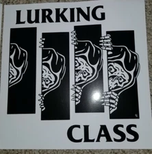 Lot of 5 - Lurking Class Black White Decal New - 9" x 9"
