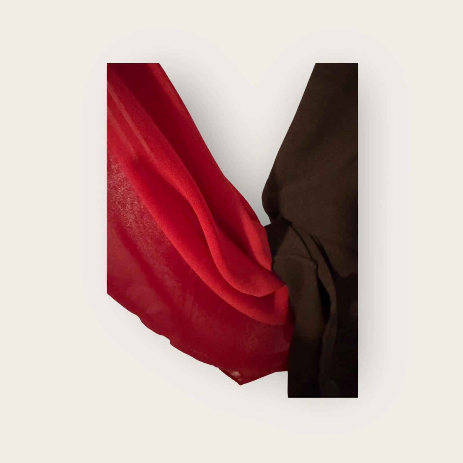 Abito VALENTINO Couture marrone dritto senza maniche vintage tg.8 42 misto seta