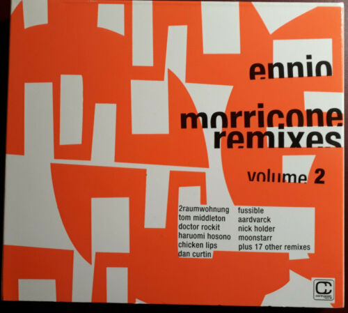 ENNIO MORRICONE REMIXES VOL.2    *2 CD NEW *NOT SEALED NUOVO *NON SIGILLATO RARO - Afbeelding 1 van 2