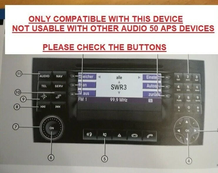 Mercedes Navi CD AUDIO 50 APS NTG2 ESPAÑA FRANCE ITALIA ALPEN PORTUGAL 2004 - Bild 2 von 2