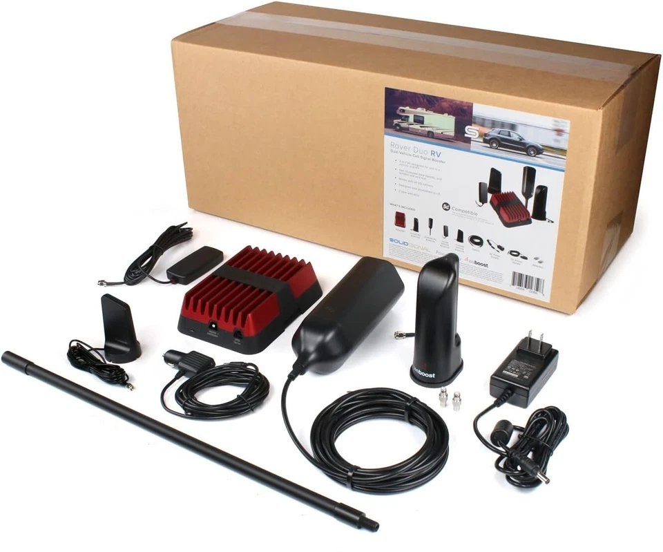 Solid Signal ROVER DUO RV Cellular Signal Booster Kit | Powered by weBoost - Image 1 of 4