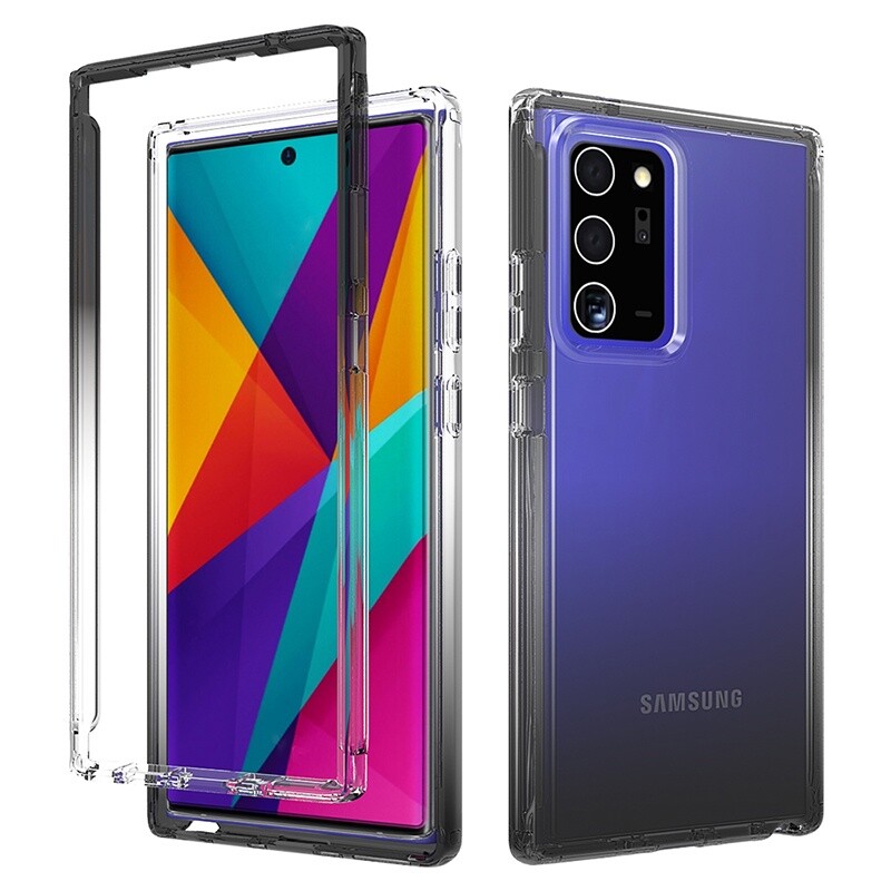 For Samsung Galaxy Note 20 Ultra 10 Plus Shockproof Full Body Clear Case Cover