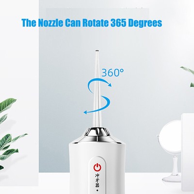 Home Portable Oral Irrigator USB Rechargeable Water Flosser Portable Dental