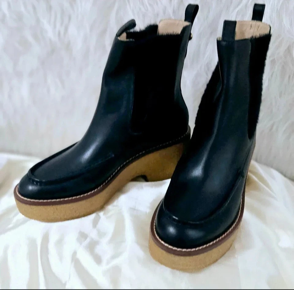 Botas Chelsea COACH Delaney para mujer talla 10 Foto 3 de 4