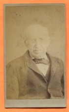 CDV NY, Portrait of a Gentleman, circa 1890 Old Carte de Visite