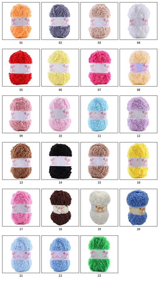 50g/Ball Snuggly  DK Soft Baby Wool Knitting Yarn DIY Craft Sewing UK - Image 3 of 4