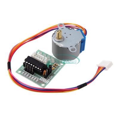 5V Stepper Motor 28BYJ-48 With Drive Test Module Board ULN2003 5 Line 4 Phase MF