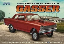 Moebius Chevy II Gasser - Plastic Model Car Kit - 1/25 Scale - #2324