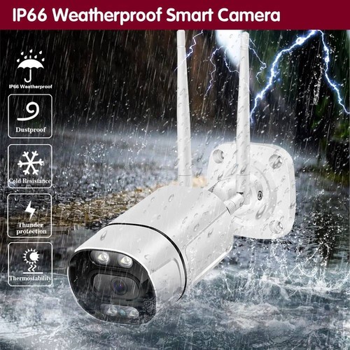 Tuya Smart Life Home 3MP Full Color Night Vision WiFi Human IP Security Camera - Picture 33 of 58
