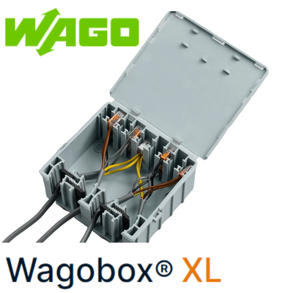 WAGO BOXES CABLE CONNECTORS HOUSING ENCLOSURE JUNCTION BOX LARGE & SMALL IPX IP - Image 3 of 4