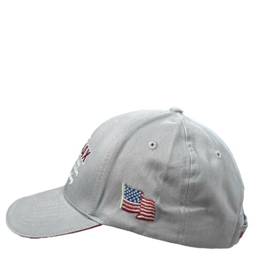 De Colección Mullinax Hormigón Construcción Gris Carbón Rojo Sheridan Wyoming Sombrero con Correa - Imagen 2 de 5