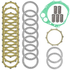 Clutch Friction Plates Gasket Springs Kit for Suzuki GSXR750 GSX-R750 2000-2003