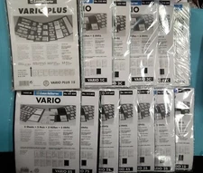 Leuchtturm VARIO Hüllen (5 Blatt) 1C - 5C, 1S - 7S 2VC 4VC ZWL PLUS 1S, AUSWAHL