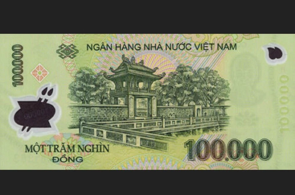 One Million Vietnamese Dong: Ten (10) x 100,000 VND Polymer Banknotes CIR - Image 3 of 4