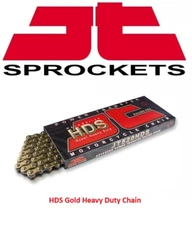 JT Front Rear Sprocket Kit 13T 50T & 520 Gold HDS Chain CRF450R RX X RL RS 02-25
