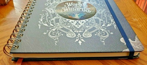 Libro de hechizos de World of Wizards diario de tapa dura cuaderno regalo nuevo - Imagen 9 de 9