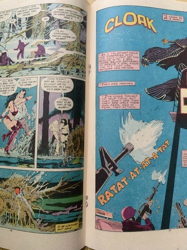 MARVEL COMICS PRESENTS #9 - WOLVERINE/MAN-THING/CLOAK (MARVEL DEC. 1988) - Picture 4 of 4