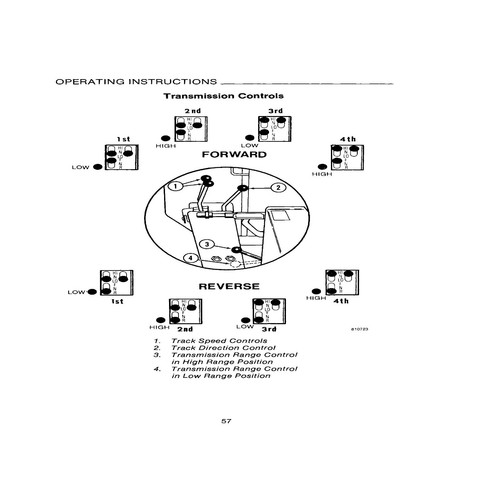 CRAWLER DOZER Operator Instruction Maintenance Manual CASE 850D 855D - Print - Picture 16 of 19