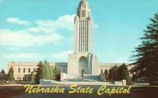 Vintage PPC - Nebraska State Capitol - F26677