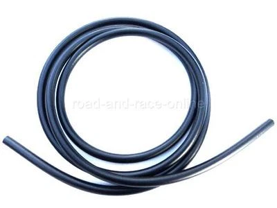 RRO Black Rubber Tube / Pipe 5mm O/D 3mm I/D 1MT Long For Air-Fuel-Vent-Vacuum-Etc