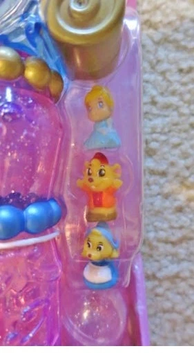 Disney Princess 3 Squinkies & Dispenser Scepter Wand CINDERELLA Toy Holds 6 NEW - Image 3 of 3