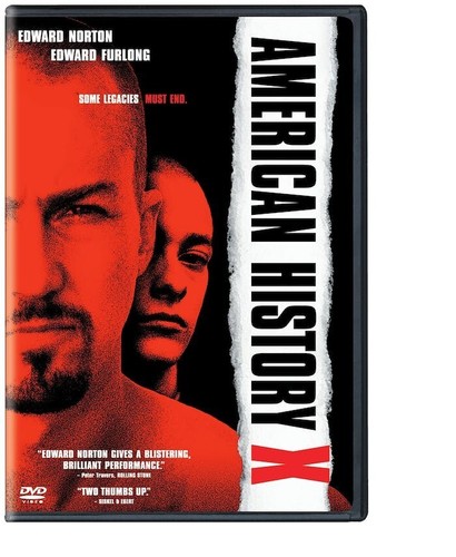 * American History X - Edward Norton - Edward Furlong - Very Good DVD