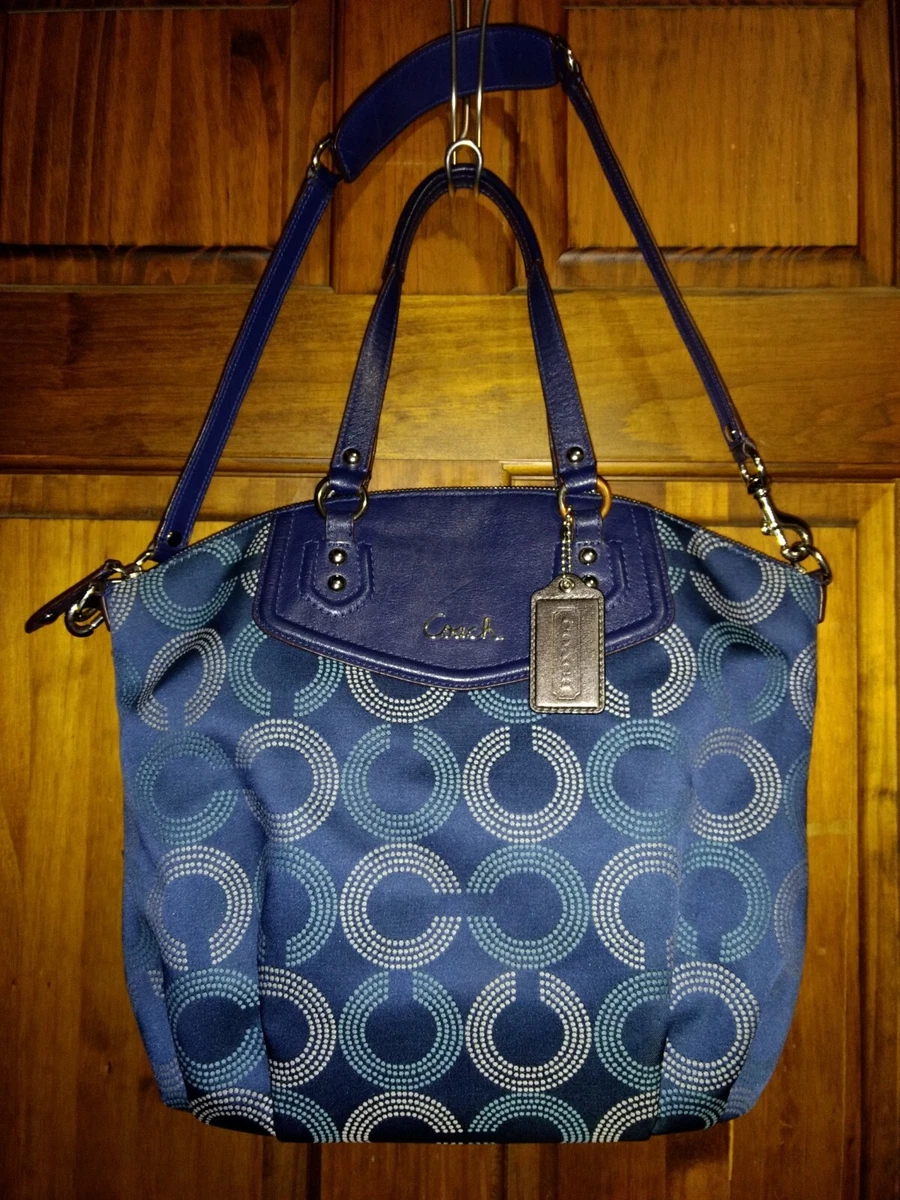Coach ashley shop shoulder bag