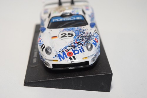 B20 1:43 ALTAYA IXO ATLAS HACHETTE PORSCHE 911 GT1 LE MANS 1995 MOBIL STUCK MIP - Picture 3 of 9