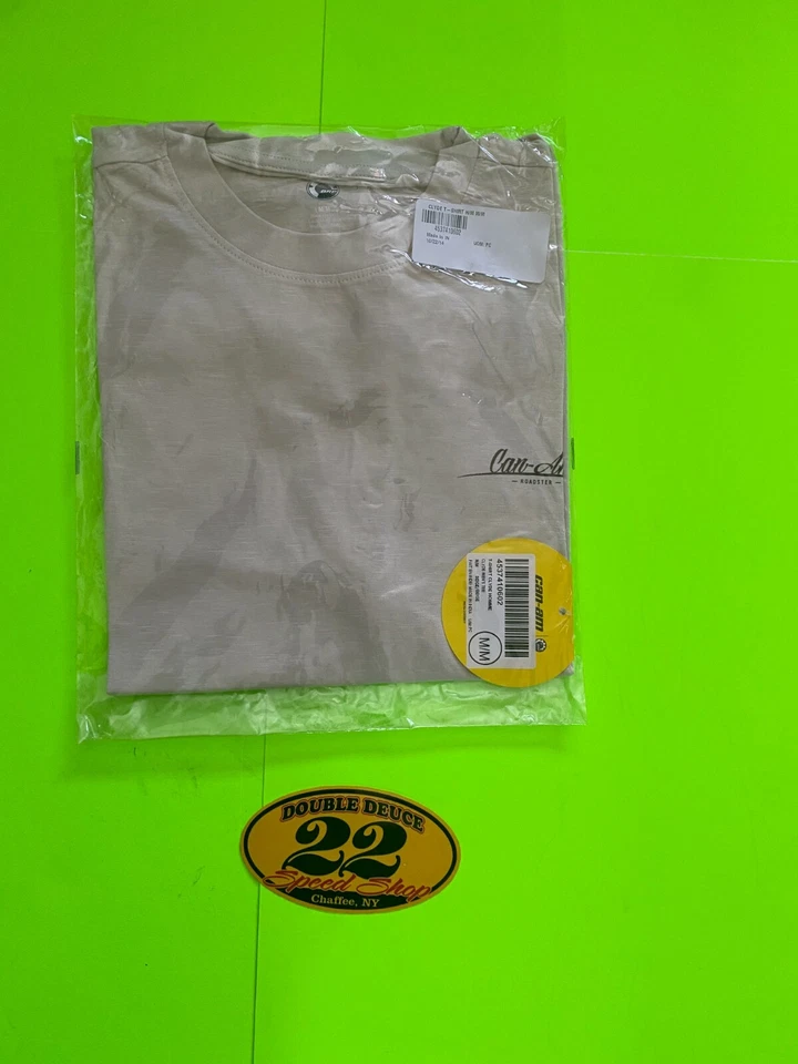 Can-Am Men's Clyde Beige T-Shirt  **BRAND NEW** - Image 3 of 4