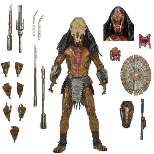 NECA Prey Ultimate Wild Predator 7 Action Chart 1:12 Official Inventory Ratio - Picture 5 of 7