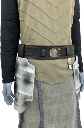 Inspired By Star Wars Shine Hati Costume with Cape & Leather Belt - Picture 6 of 7