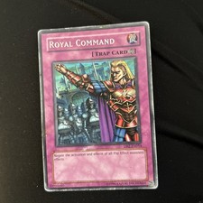 YUGIOH ROYAL COMMAND RARE DB2-EN014 PLAYED