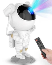 Star Projector Galaxy Night Light Astronaut Space Projector Starry Nebula Ceilin
