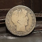 1905-S Silver Barber Half Dollar, 90% Silver, Good Condition, Low Mintage