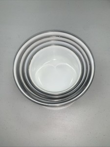 4 Porcelain Pots 6” 6 3/4” 7” 8” Great For Soups. At A Great Price.