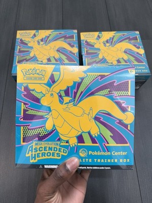Pokemon Center Ascended Heroes ETB Elite Trainer Box Neu Sealed  