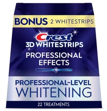 Crest 3D Whitestrips Professional Effects – Teeth Whitening Kit, 22 Treatments