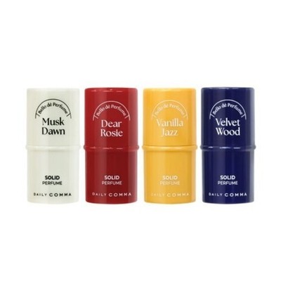(DS) (DAILY COMMA) Bello de Perfume Solid Perfume 4.7G x 4 types K-beauty