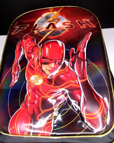 NEW~DC THE FLASH 3D Large Backpack Red/Multi-Color~Youth Accessories ...
