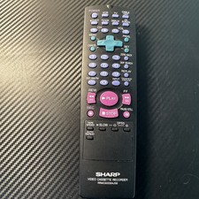 Sharp RRMCG0235AJSB VCR Remote Control USED