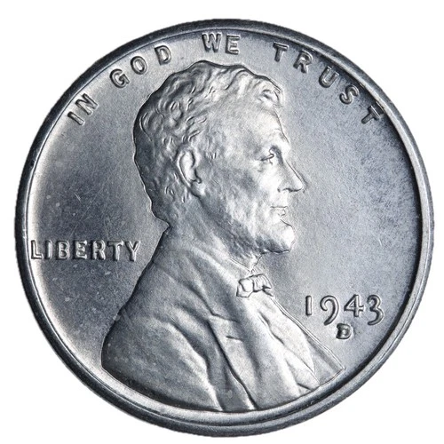 GEM BU 1943-D STEEL LINCOLN WHEAT CENT PENNY *UPGRADE YOUR ALBUM!* DENVER!