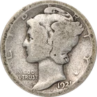 1921-D Mercury Dime