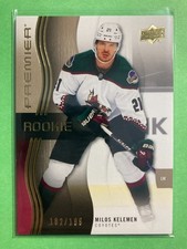 2023-24 Upper Deck Premier Bronze #132 Milos Kelemen RC 182/199