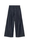 Dries Van Noten Men’s Wide Legs Plaid Front Pilan Jeans, Indigo Blue, Size M — photo 1