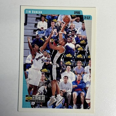 1997-98 Collector's Choice #323 Tim Duncan Rookie Spurs