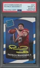 2017 Donruss Rated Rookie #327 Patrick Mahomes II RC Autograph PSA 8 10 Auto