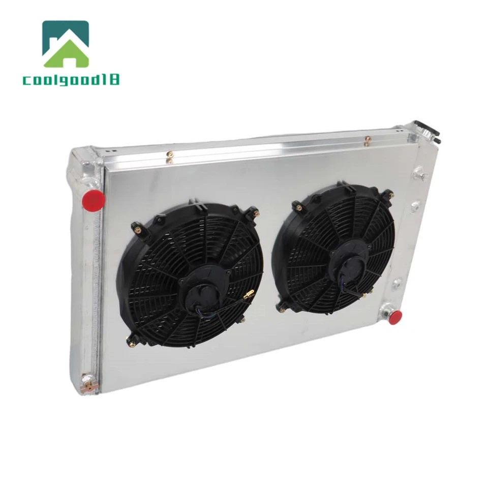 716 4 Row Radiator Shroud Fan For Chevy C/K C10 C20 C30 K10 K20 GMC C2500 73-87 Foto 3 de 4