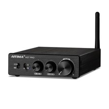AIYIMA A07 Pro TPA3255 Stereo Amplifier Bluetooth 5.2 300Wx2 HiFi Class Black