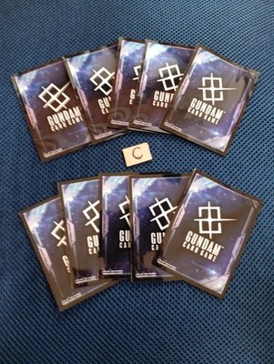 10 Sleeves for Resource Space Black EVX03 Gundam Card Game