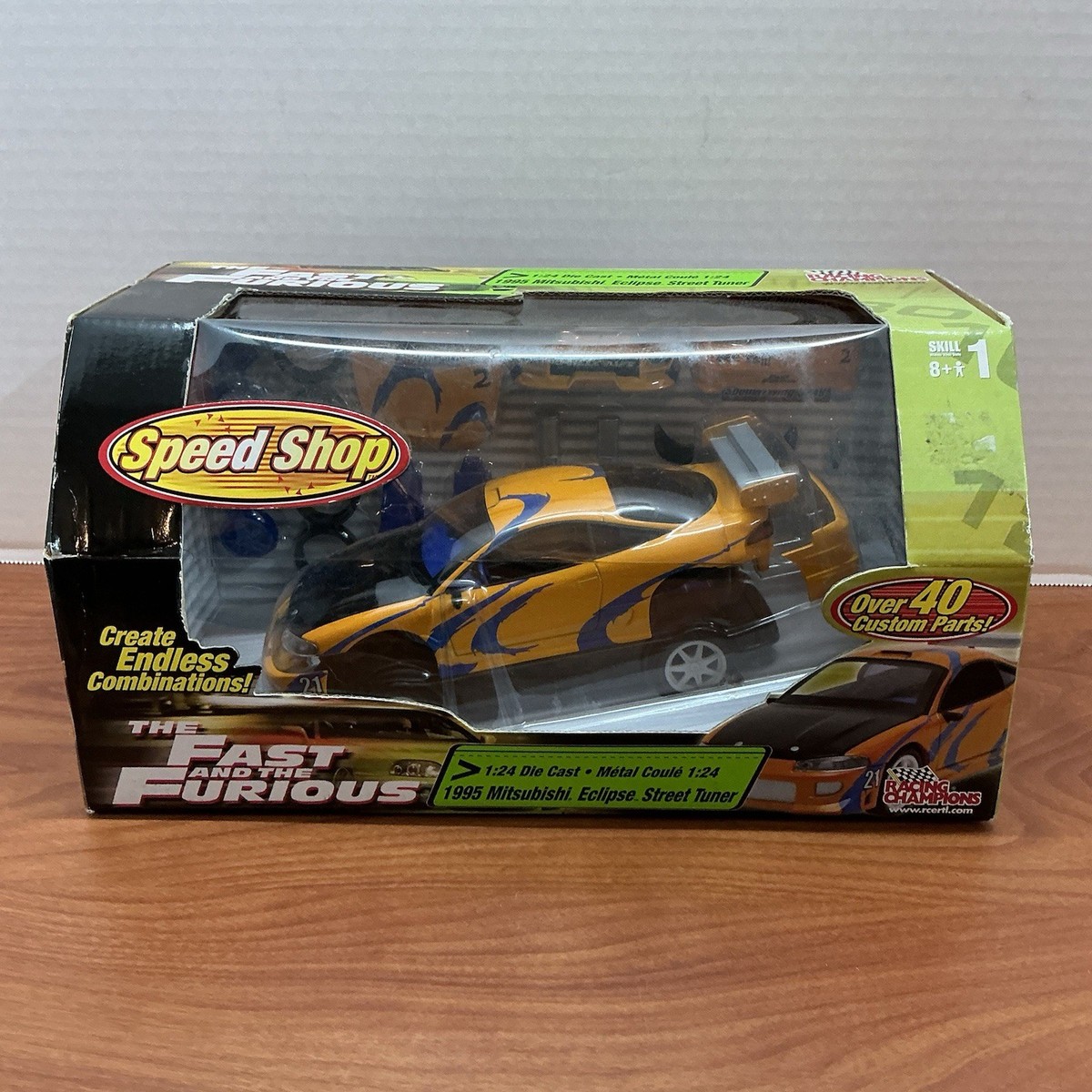 Fast ＆ furious RACING CHAMPIONS Eclipse 2 Fast 2 Furious 1995 Mitsubishi Eclipse RC2 ERTL Racing